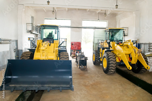 Photo: Construction machinery repair service works Construction machinery repair service works