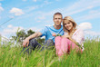 young couple outdoors