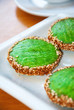 Chinese green tea cake
