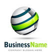 Business logo design 3D