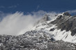 Foto: Berge mit Schnee und Nebel Berge mit Schnee und Nebel