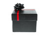 box with red type