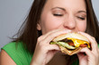 Photo: Girl Eating Food Girl Eating Food