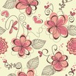 Cute floral background Cute floral background