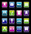 Set of furniture icons