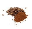 Coffee Beans And Ground Coffee