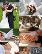 Collage Hochzeit