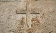 Foto: Cross on the wall Cross on the wall