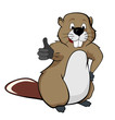 cartoon beavers OK