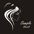 Silhouette of woman