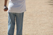 Boules (Petanque) game, French riviera