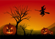 Halloween landscape