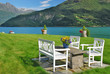 In the border of a fjord