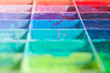 Shad colors on palette