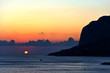Sunset at the sea