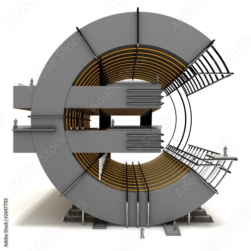 Illustration: money building money building
