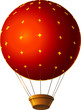 Vektor: Cartoon aerostat Cartoon aerostat