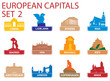 European capital symbols