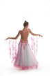 Woman with a beautiful dress