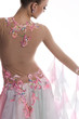 Woman with a beautiful dress