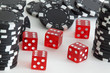 Dés et jetons de casino Dés et jetons de casino
