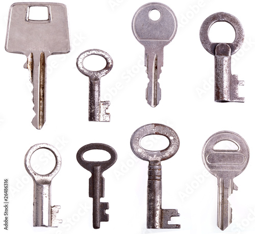 Foto: Collection of different keys Collection of different keys