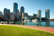 Boston Harbor in Massachusetts - USA