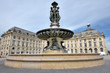Place de la Bourse à Bordeaux