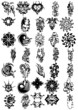 tattoo illustration set (vector) tattoo illustration set (vector)