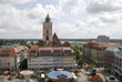 Marktplatz mit Marienkirche und Europa-Universität Viadrina