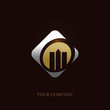 logo entreprise, finance