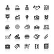Black Web  Icons -  Business & Communication