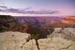 Sunset view of the Grand Canyon National Park