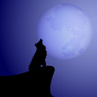 wolf silhouette howling to the full moon wolf silhouette howling to the full moon