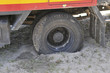 Foto: Deadlocked wheel Deadlocked wheel