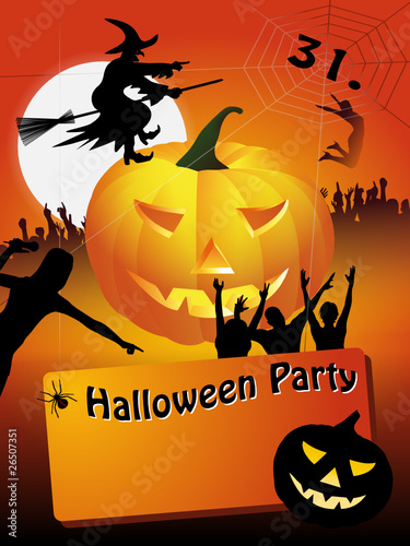 Vektor: Halloween Party Halloween Party