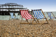brighton beach deckchairs west pier