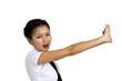 Photo: young business woman yawning young business woman yawning