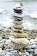 Foto: Steinmännchen am Meer Steinmännchen am Meer
