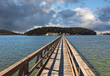 Bridge to the  Zvernec Monastry, Vlora, Albania