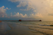Fishing pier at Naples Beach, Florida Fishing pier at Naples Beach, Florida