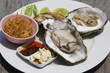 Fresh oysters