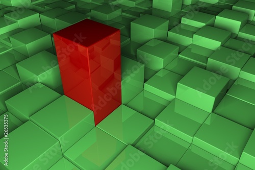 Illustration: green quader green quader