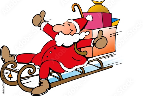Vektor: santa claus santa claus
