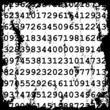 Numbers grunge background Numbers grunge background