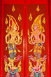Art of temple's window  in Thailand