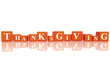 Thanksgiving in 3d cubes