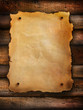 Vintage paper on distressed wood Vintage paper on distressed wood