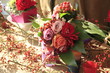 bouquet rose antiche