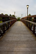footbridge over a river